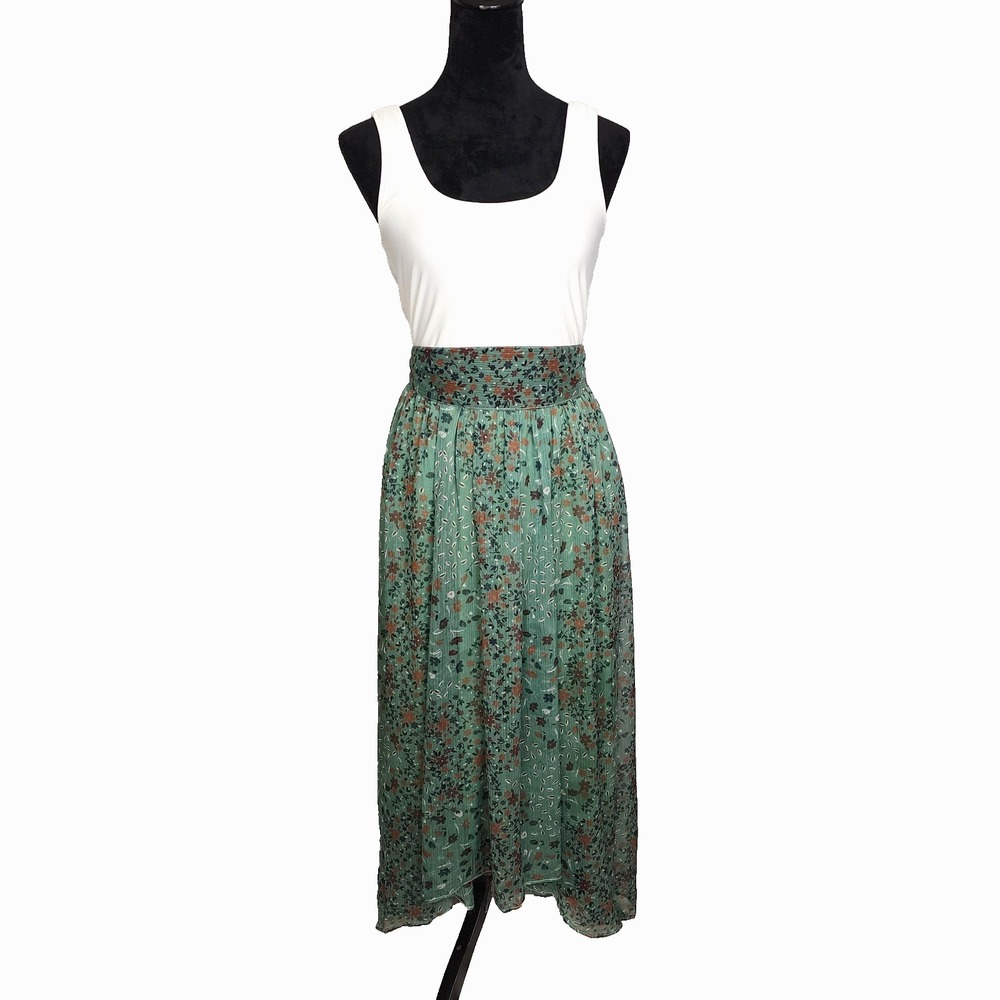 eShakti NEWBURY STREET Size 6 Hi-Lo French Country Cottagecore Dress Pockets EUC